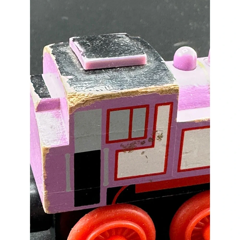 Thomas & Friends Wooden Railway Rosie Pink Engine Learning Curve 2003 Toy Train
